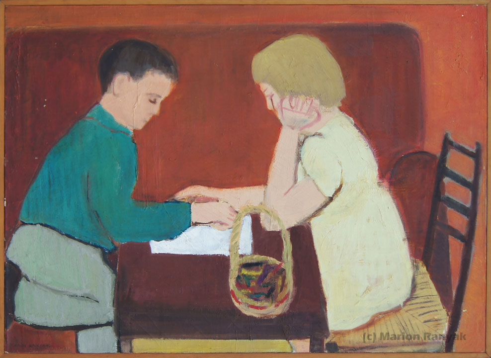 MR-004 Children with Crayons