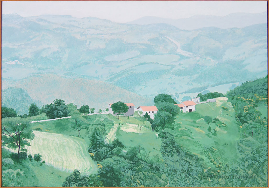 MR-403 Ridge in Italian Mountains