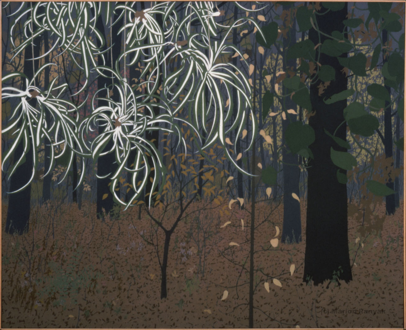 MR-280 House Plants/Autumn Scene #1