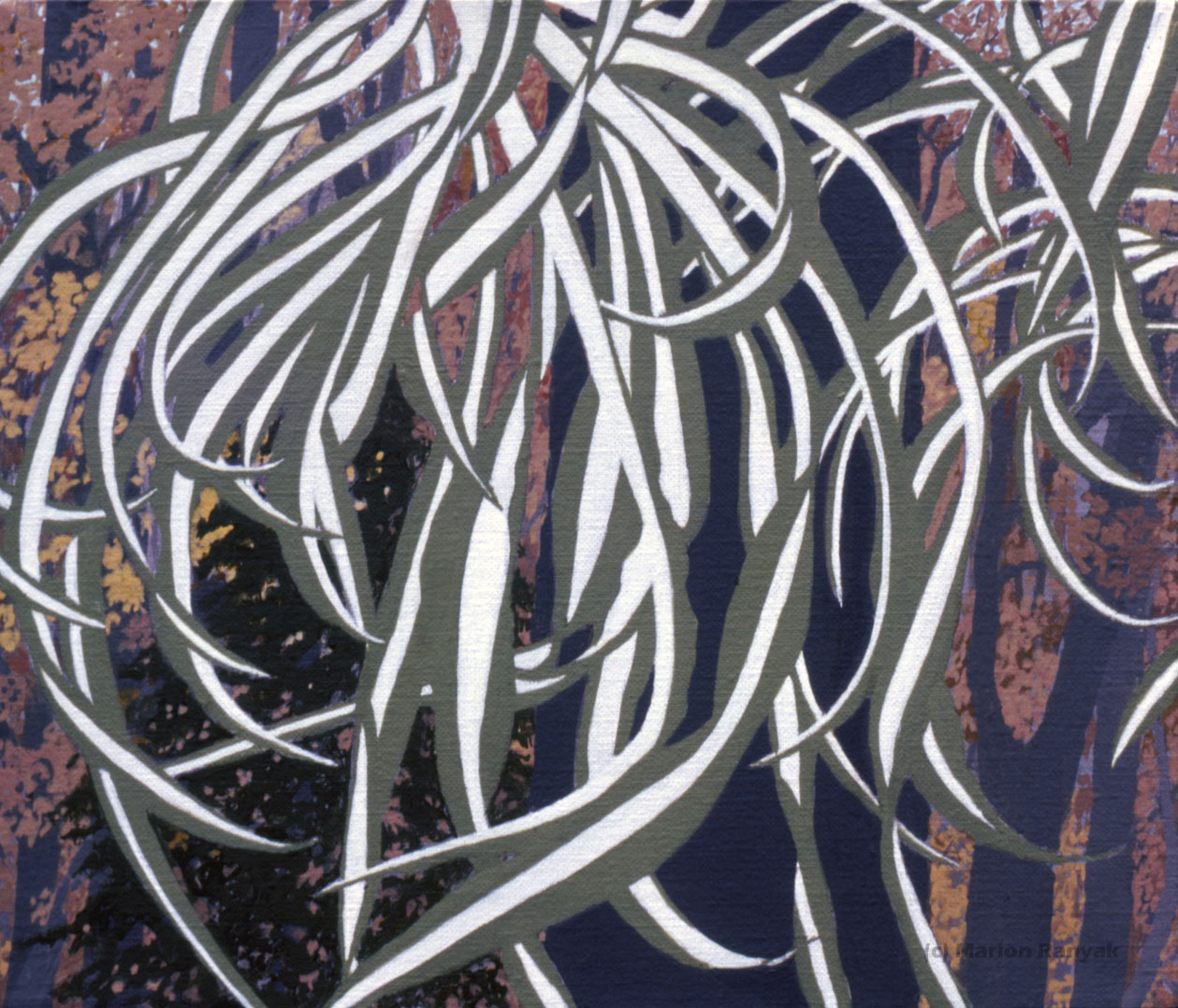 MR-284 House Plants/Autumn Scene #2