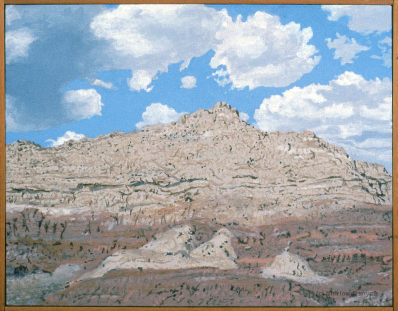 MR-352 Clouds over Western Butte