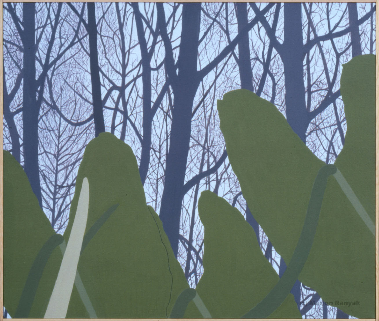 MR-287 House Plant/Winter Trees #1