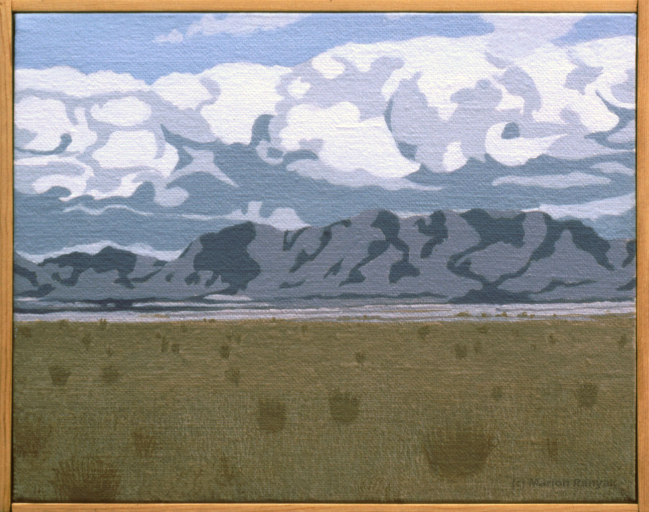 MR-295 Southwest – Clouds over Mountains